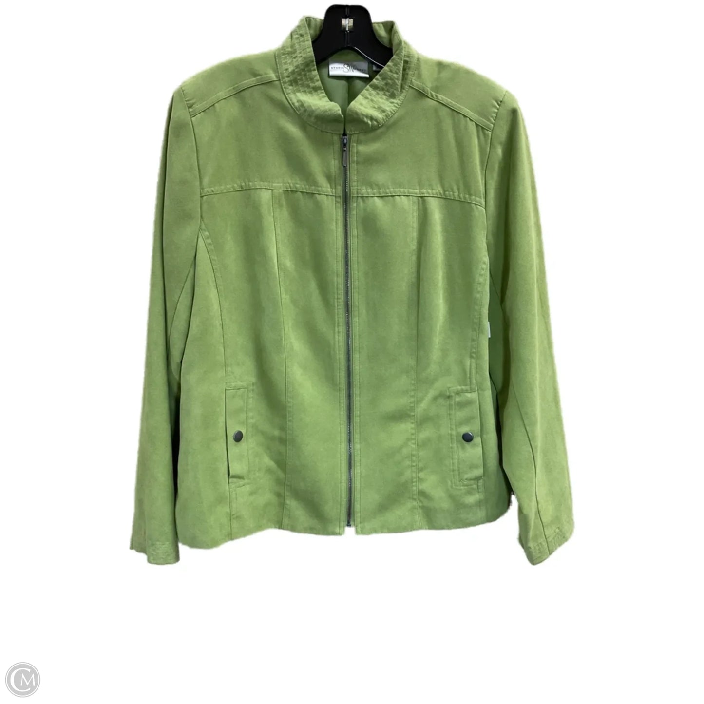 Jacket Other By Studio Works In Green, Size: 14
