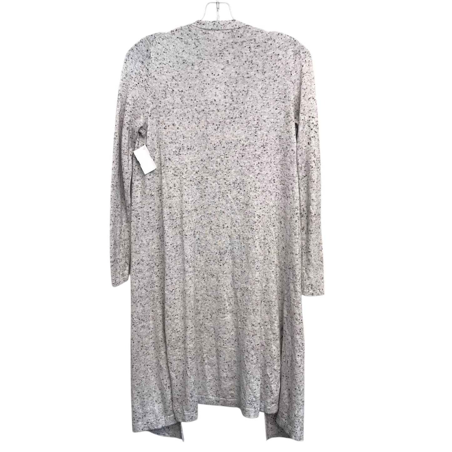 Sweater Cardigan By Charter Club In Grey, Size:Sp