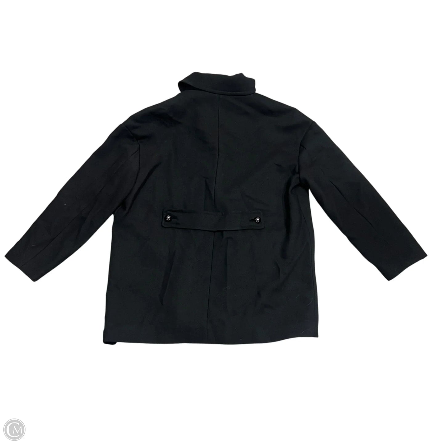 Coat Designer By Kate Spade In Black, Size: M