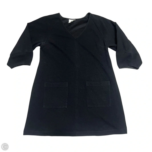 Dress Casual Midi By Maeve In Black, Size: M