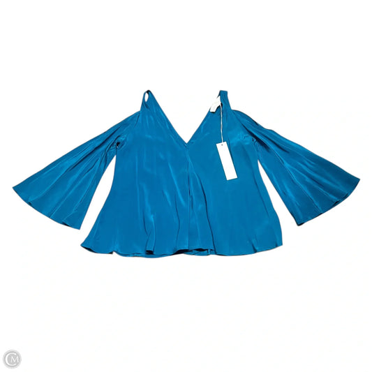 Top Sleeveless By Amanda Uprichard In Blue, Size: S