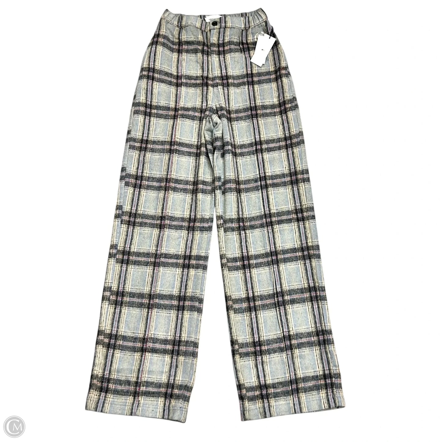 Pants Lounge By Honor The Gift In Plaid Pattern, Size: 8