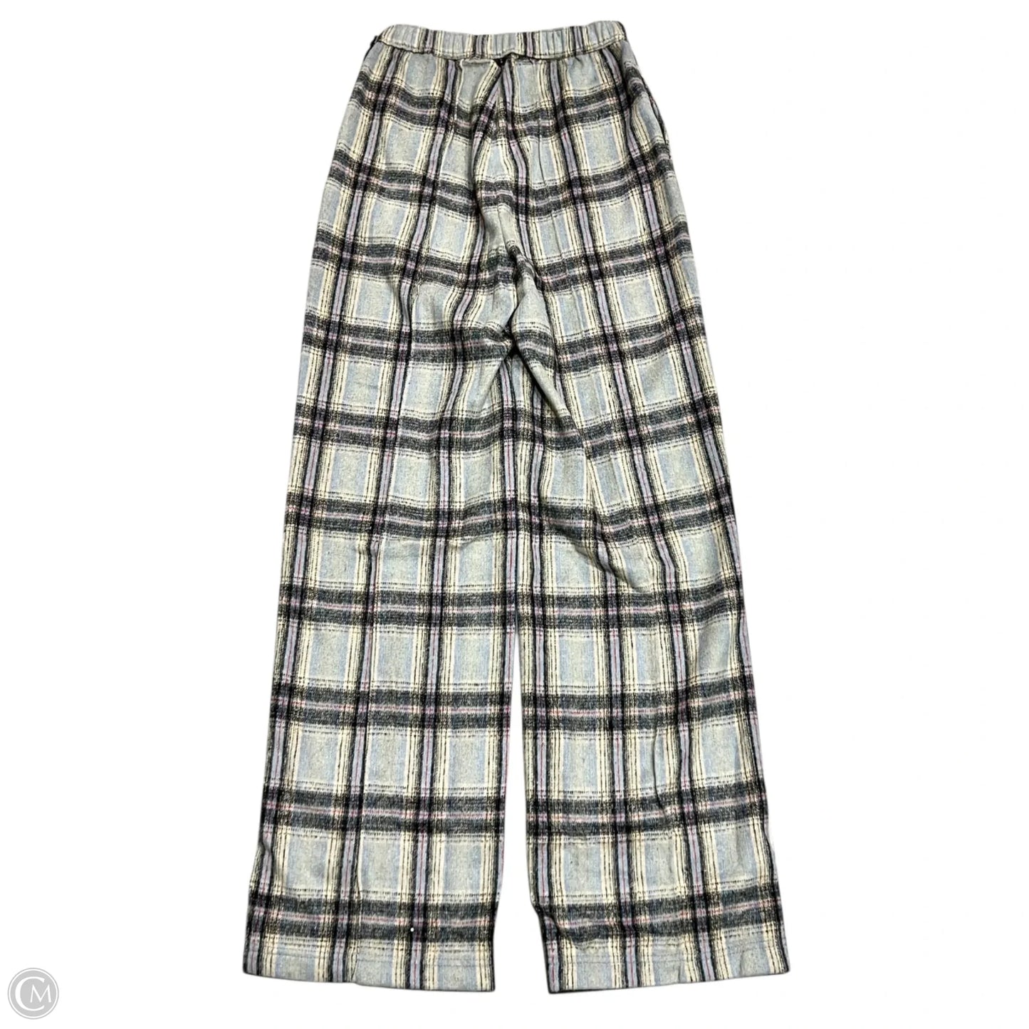 Pants Lounge By Honor The Gift In Plaid Pattern, Size: 8