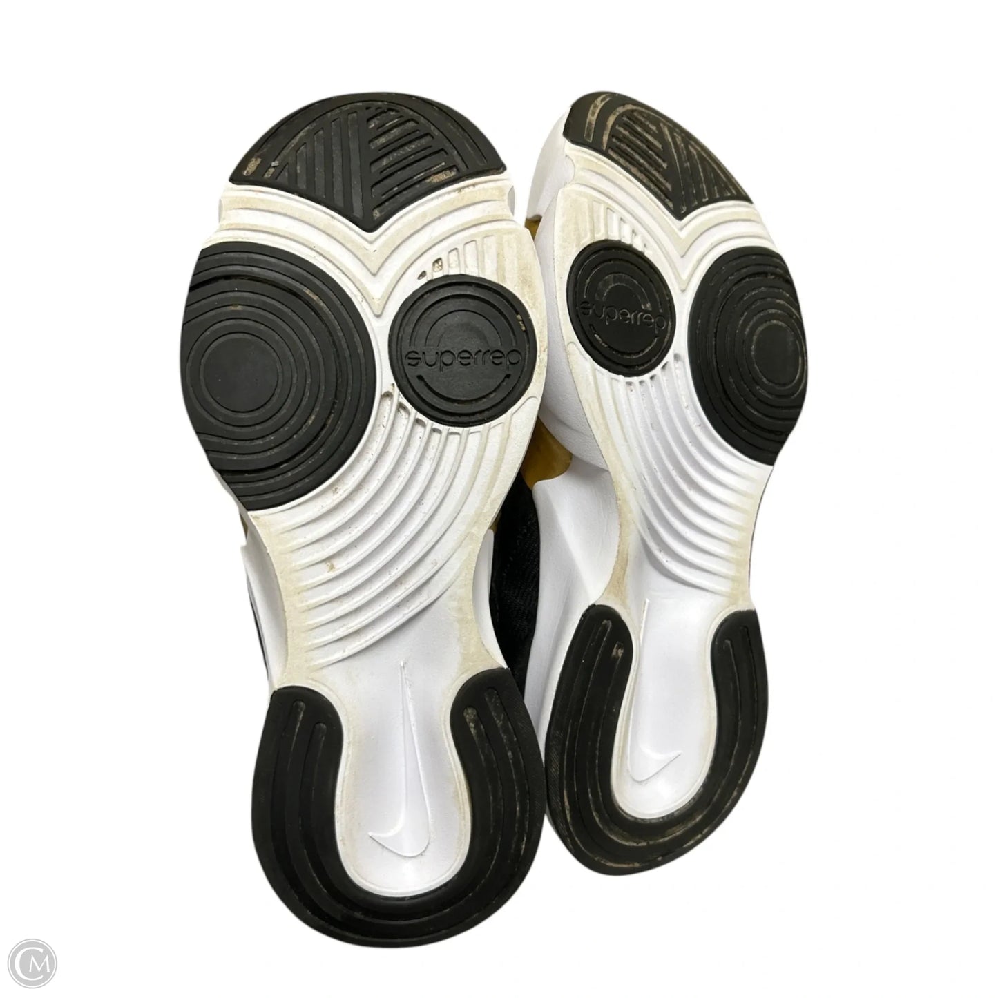Shoes Athletic By Nike In Black & White, Size: 9.5