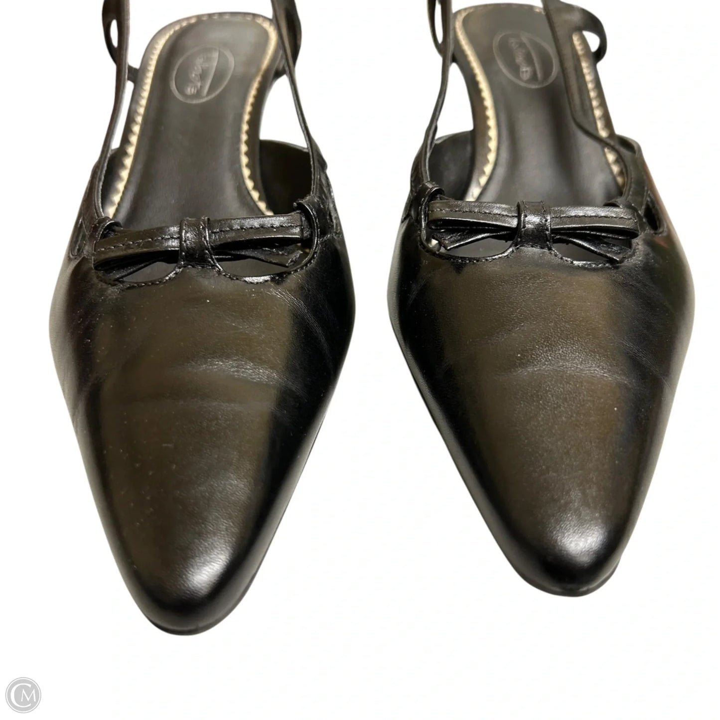 Shoes Heels Kitten By Talbots In Black, Size: 8