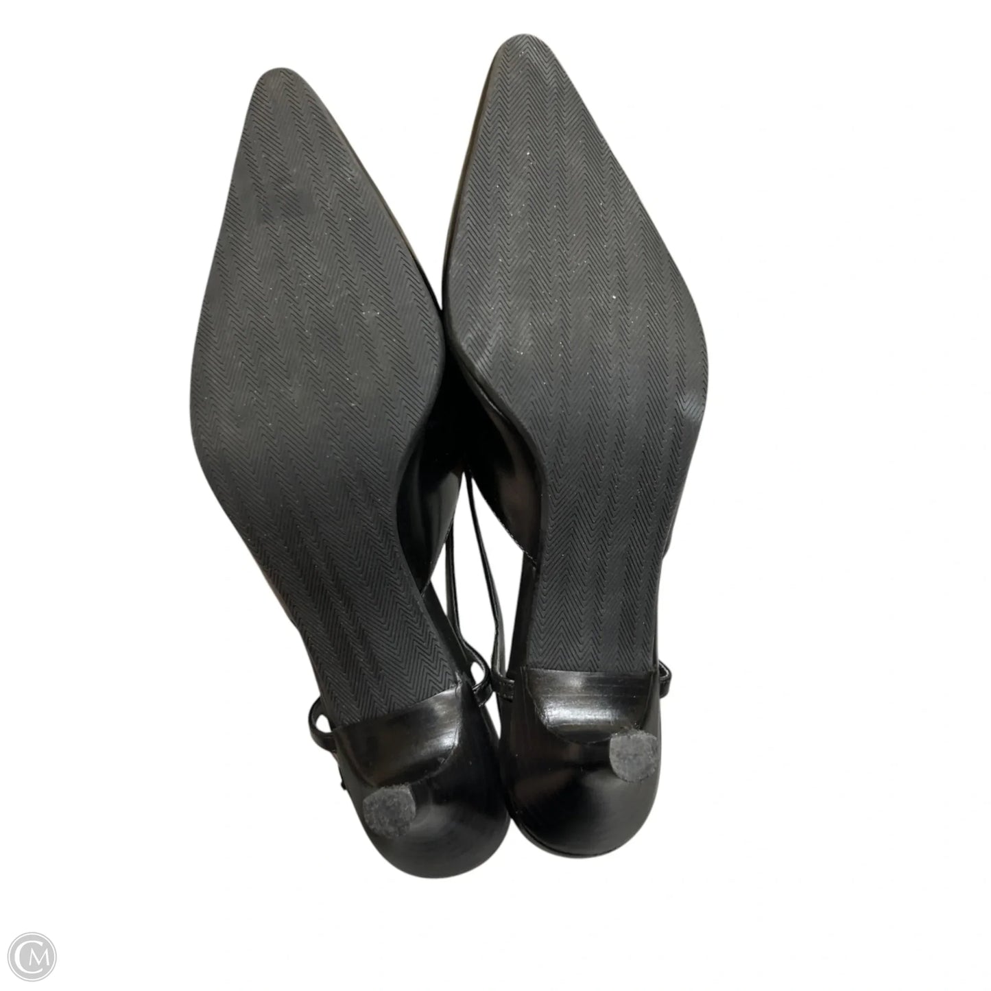 Shoes Heels Kitten By Talbots In Black, Size: 8