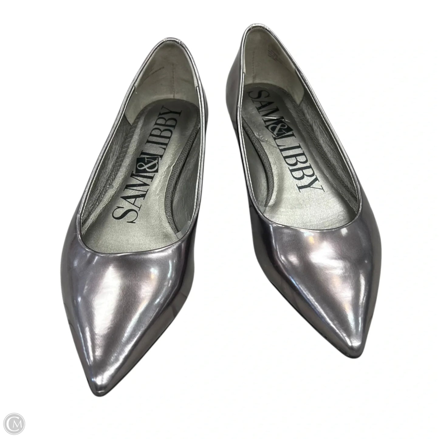 Shoes Flats By Sam And Libby In Grey, Size: 8