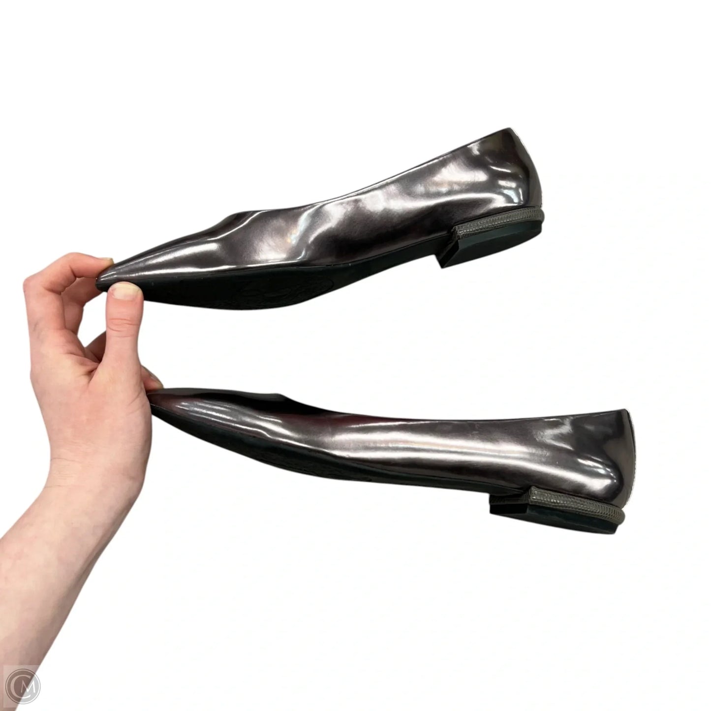 Shoes Flats By Sam And Libby In Grey, Size: 8