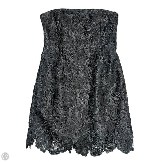 Dress Party Midi By Adrianna Papell In Black, Size: 12