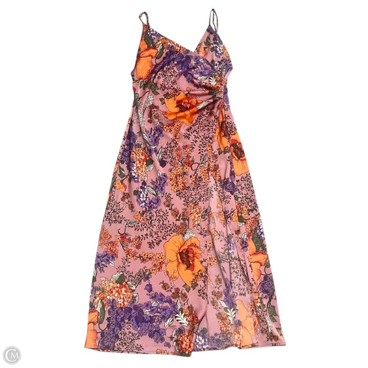 Dress Casual Maxi By Urban Outfitters In Pink, Size: M