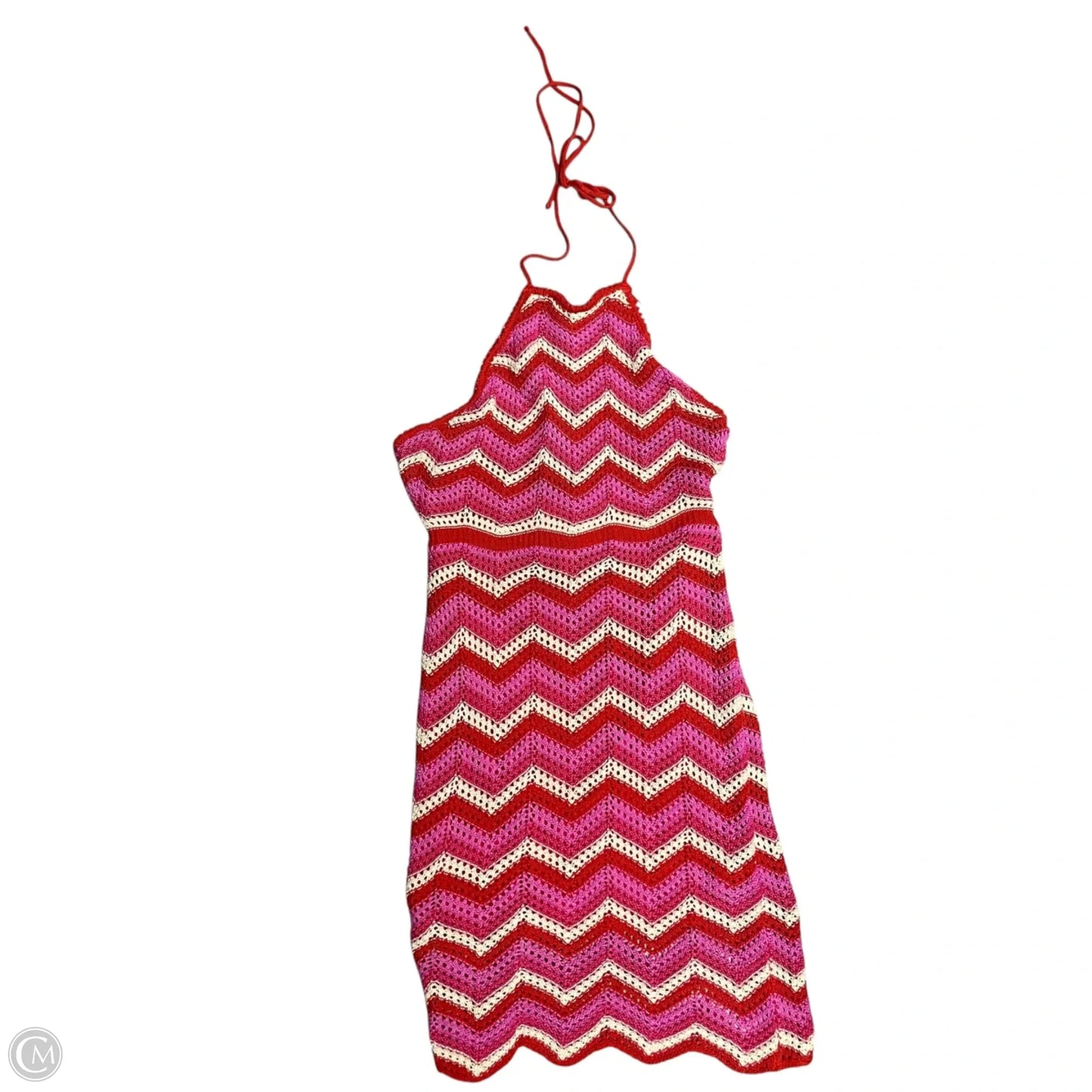 Dress Casual Maxi By Lush In Pink & Red, Size: M