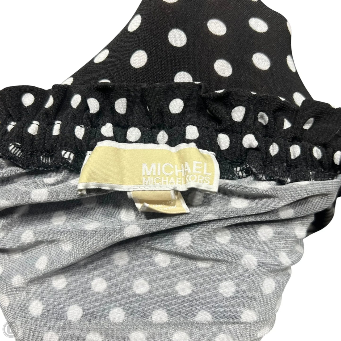 Dress Casual Maxi By Michael By Michael Kors In Black & White, Size: S