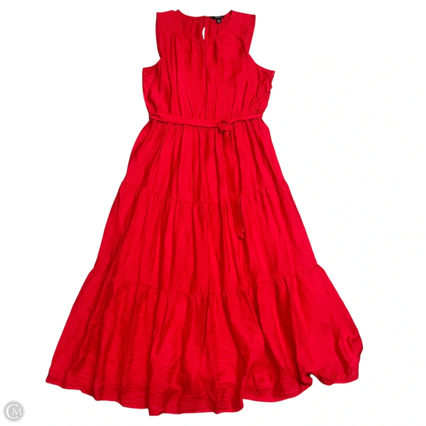 Dress Casual Maxi By Simply Vera In Red, Size: 2x