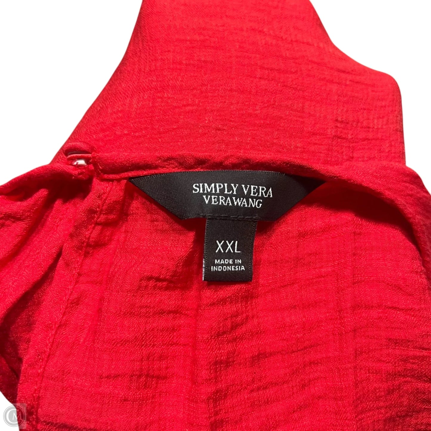 Dress Casual Maxi By Simply Vera In Red, Size: 2x