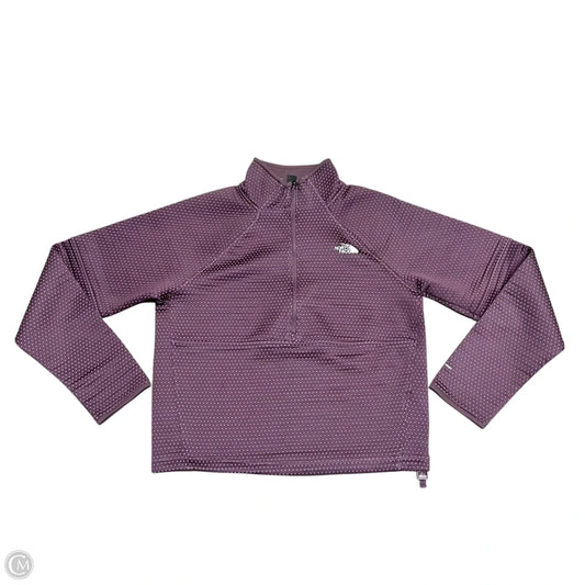 Athletic Jacket By The North Face In Purple, Size: Xs