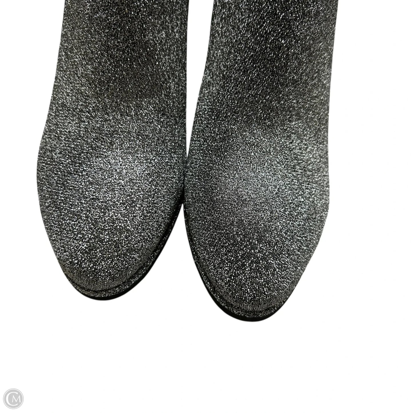 Boots Ankle Heels By Marc Fisher In Silver, Size: 7