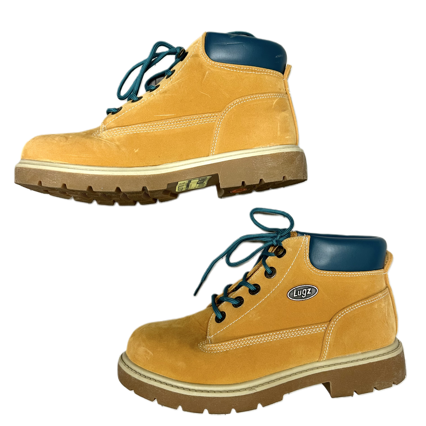 Boots Hiking By Lugz, In Tan, Size: 7.5