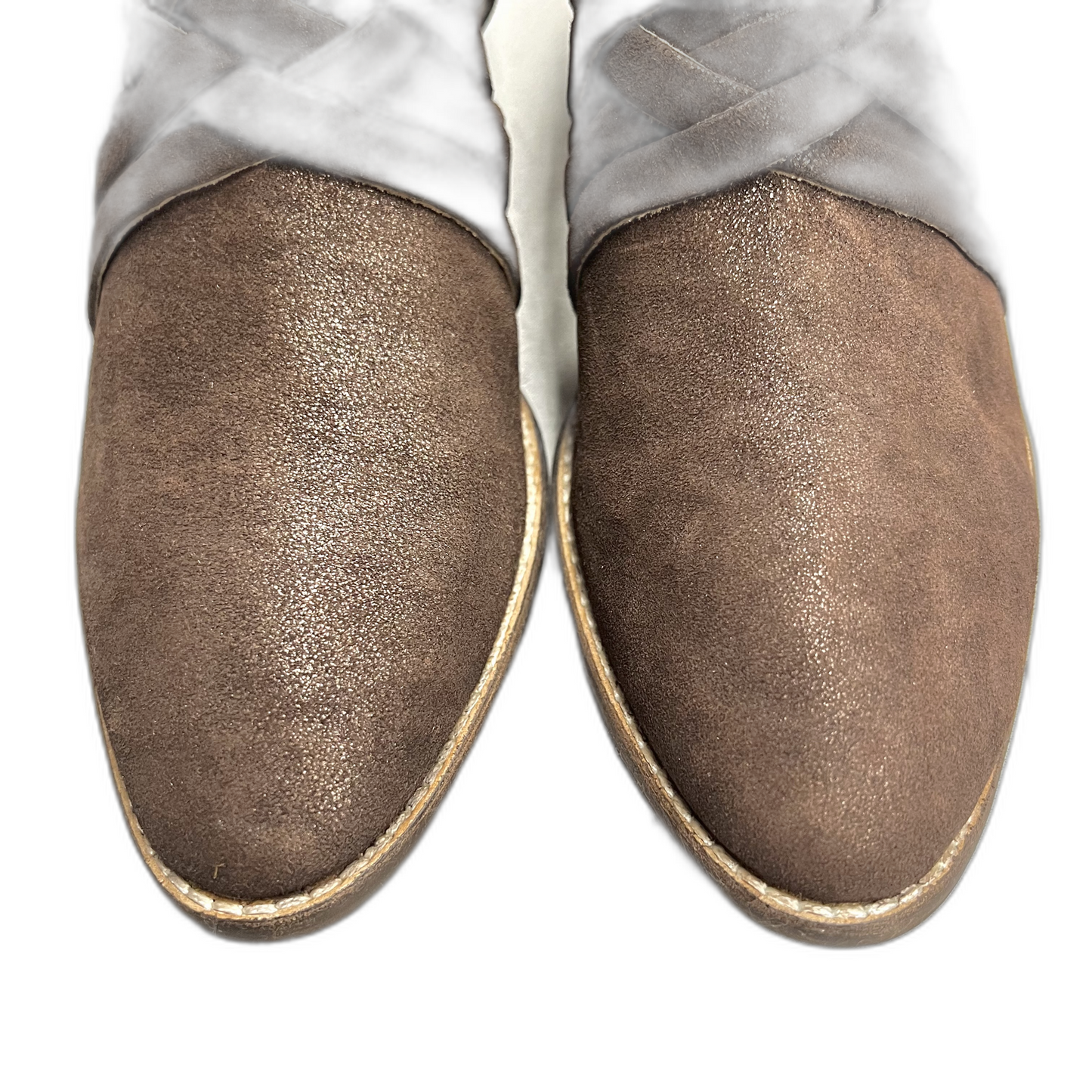 Boots Ankle Heels By Seychelles In Brown, Size: 9