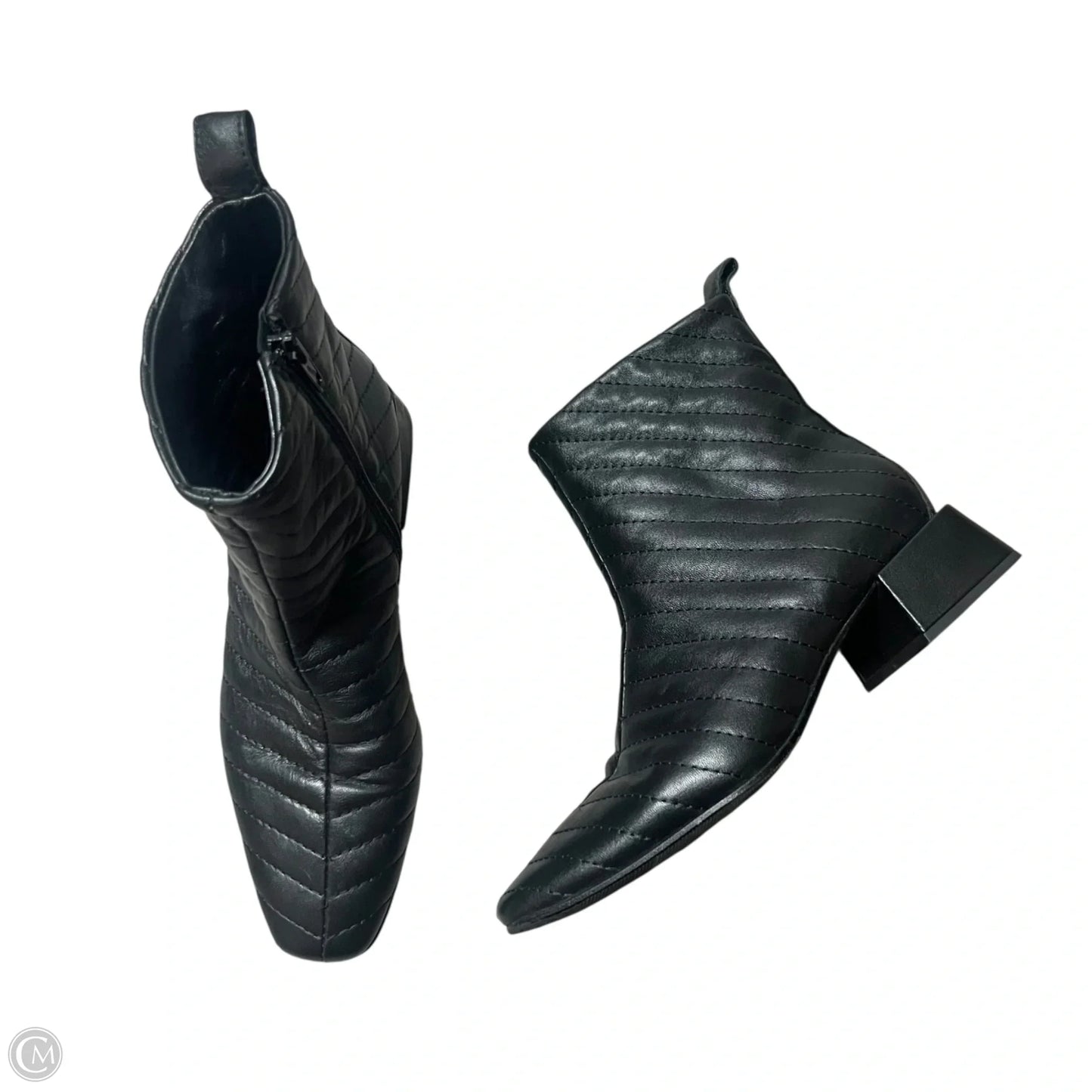 Boots Ankle Heels By Napoleoni In Black, Size: 6.5