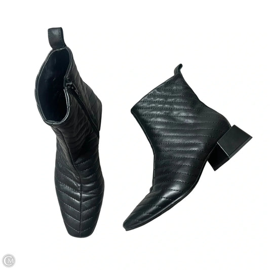 Boots Ankle Heels By Napoleoni In Black, Size: 6.5