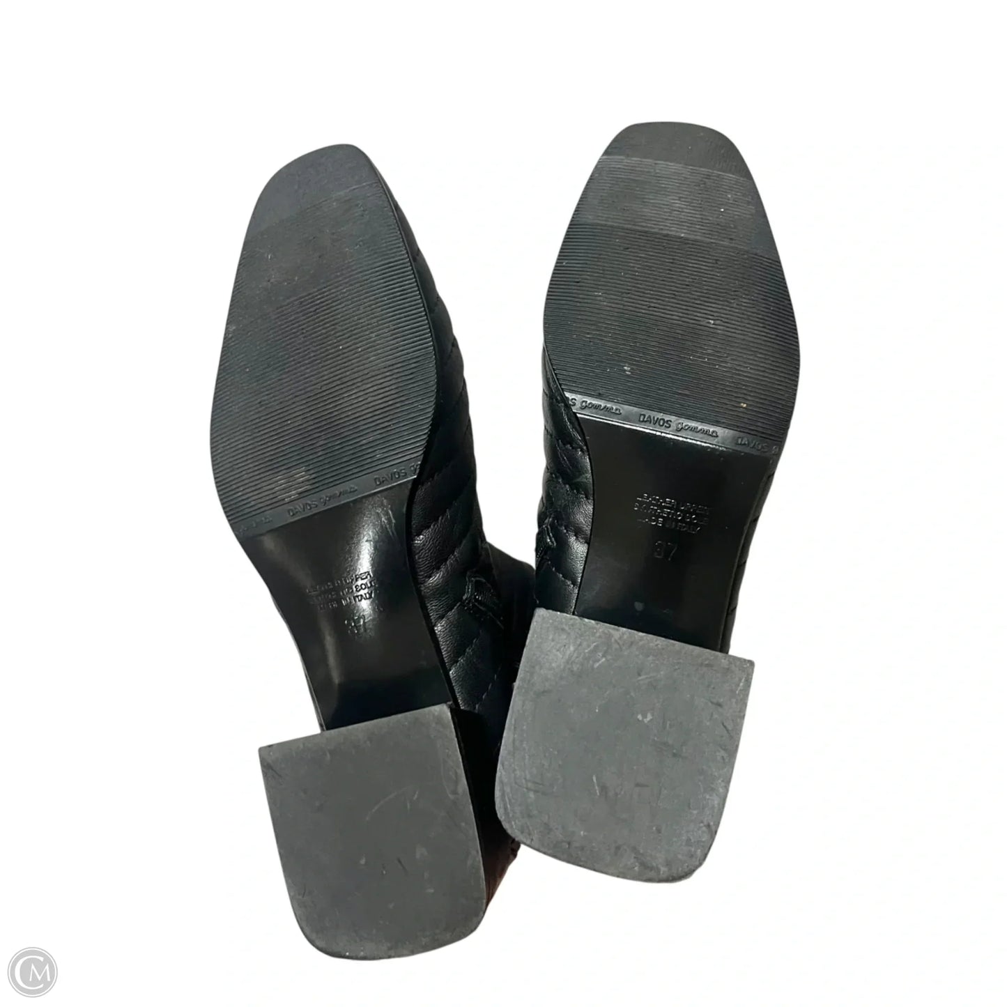 Boots Ankle Heels By Napoleoni In Black, Size: 6.5