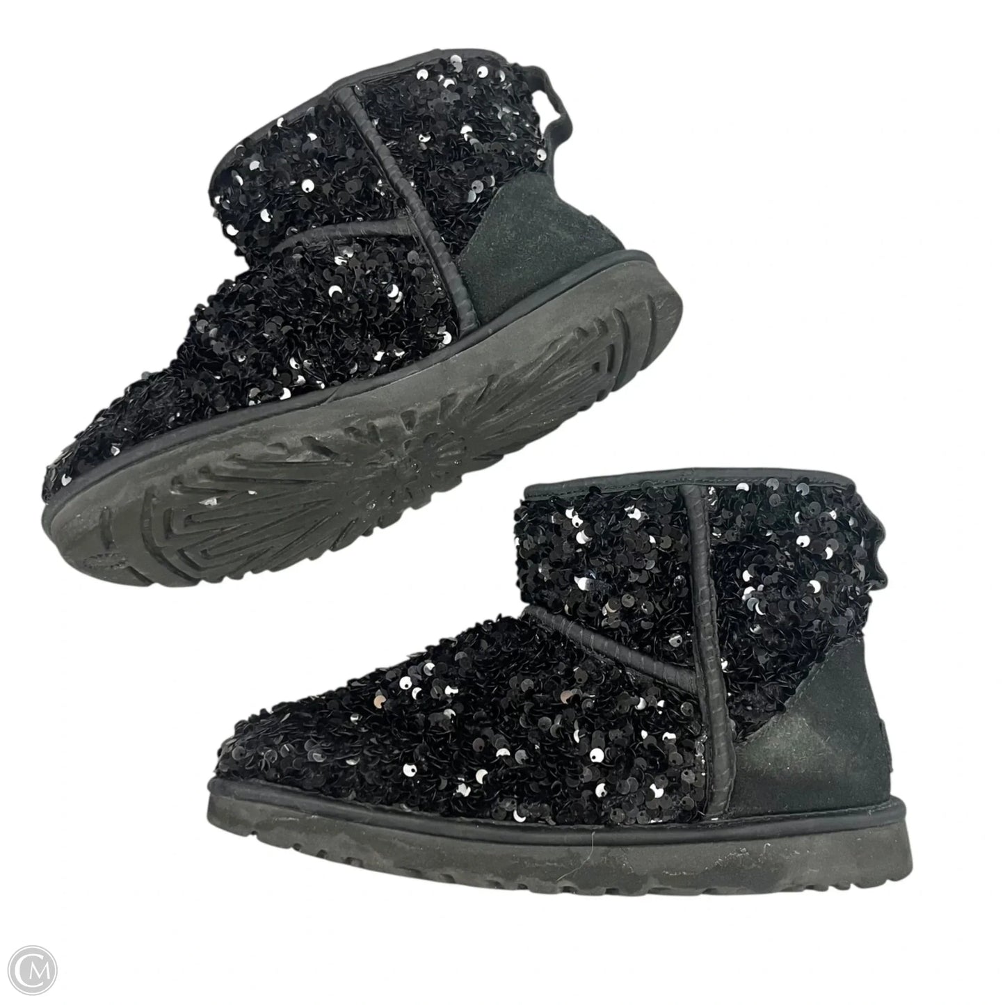 Boots Designer By Ugg In Black, Size: 8
