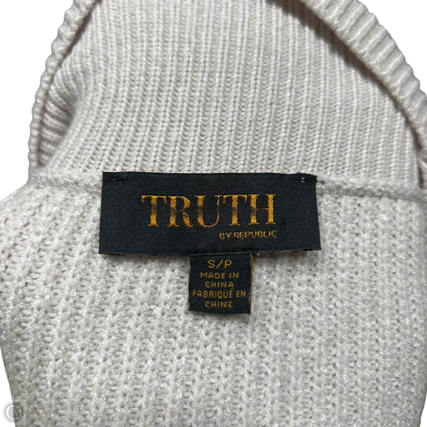 Sweater By Truth In Taupe, Size: S