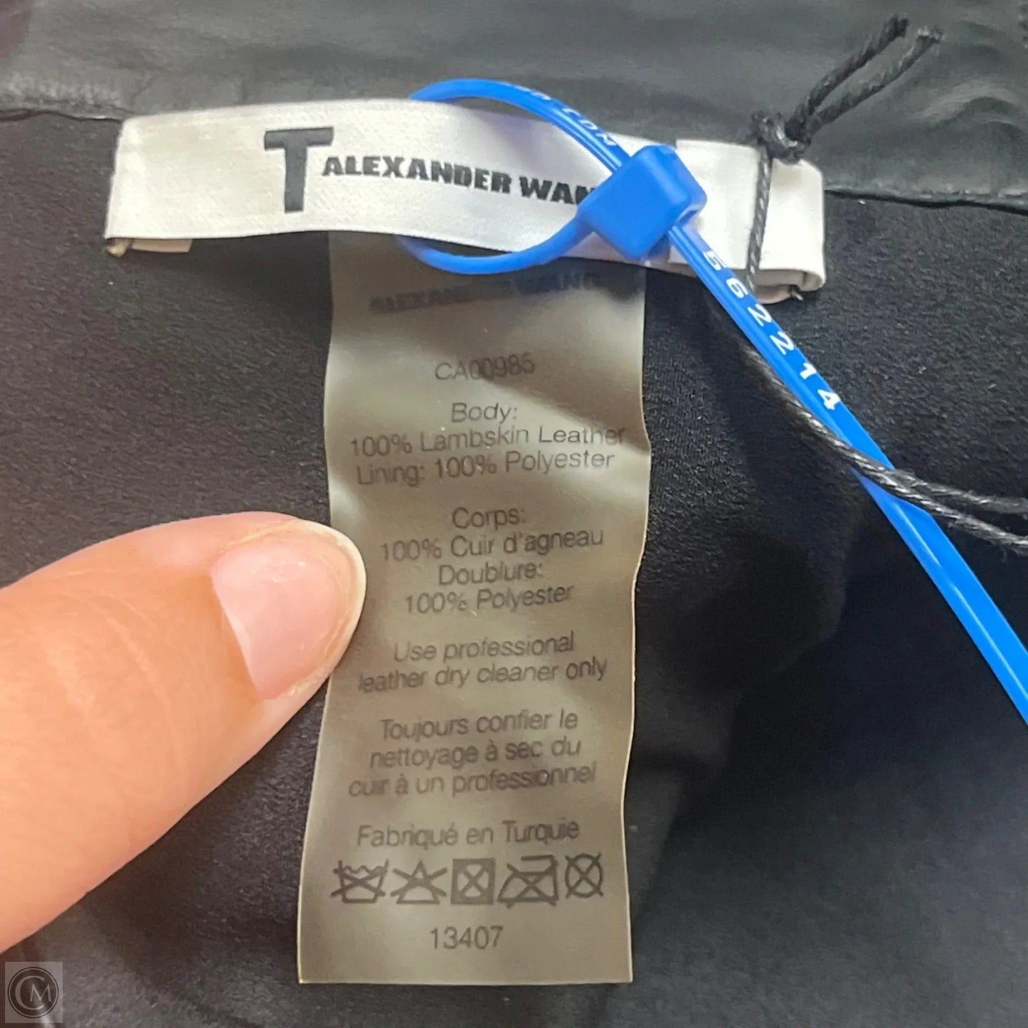 Top Sleeveless Luxury Designer By Alexander Wang In Black, Size: S