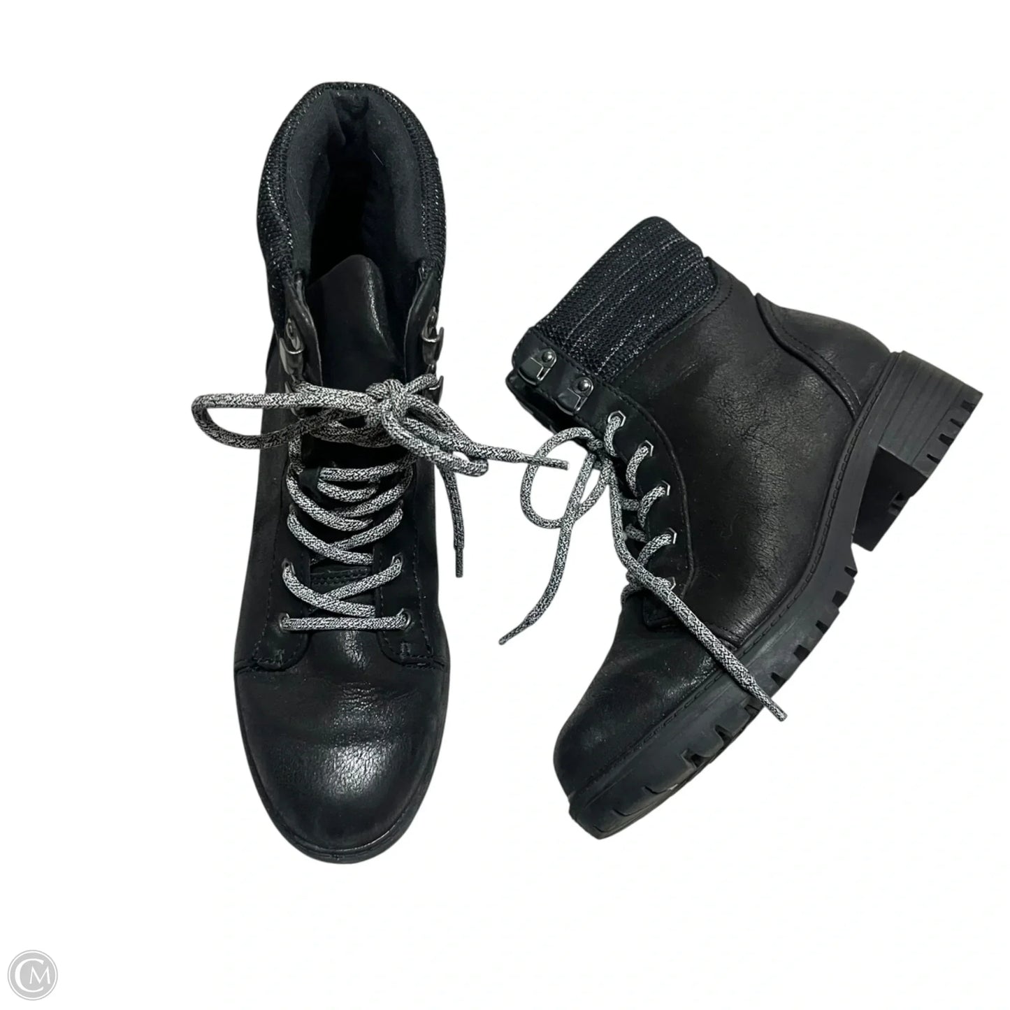 Boots Combat By Universal Thread In Black, Size: 7.5