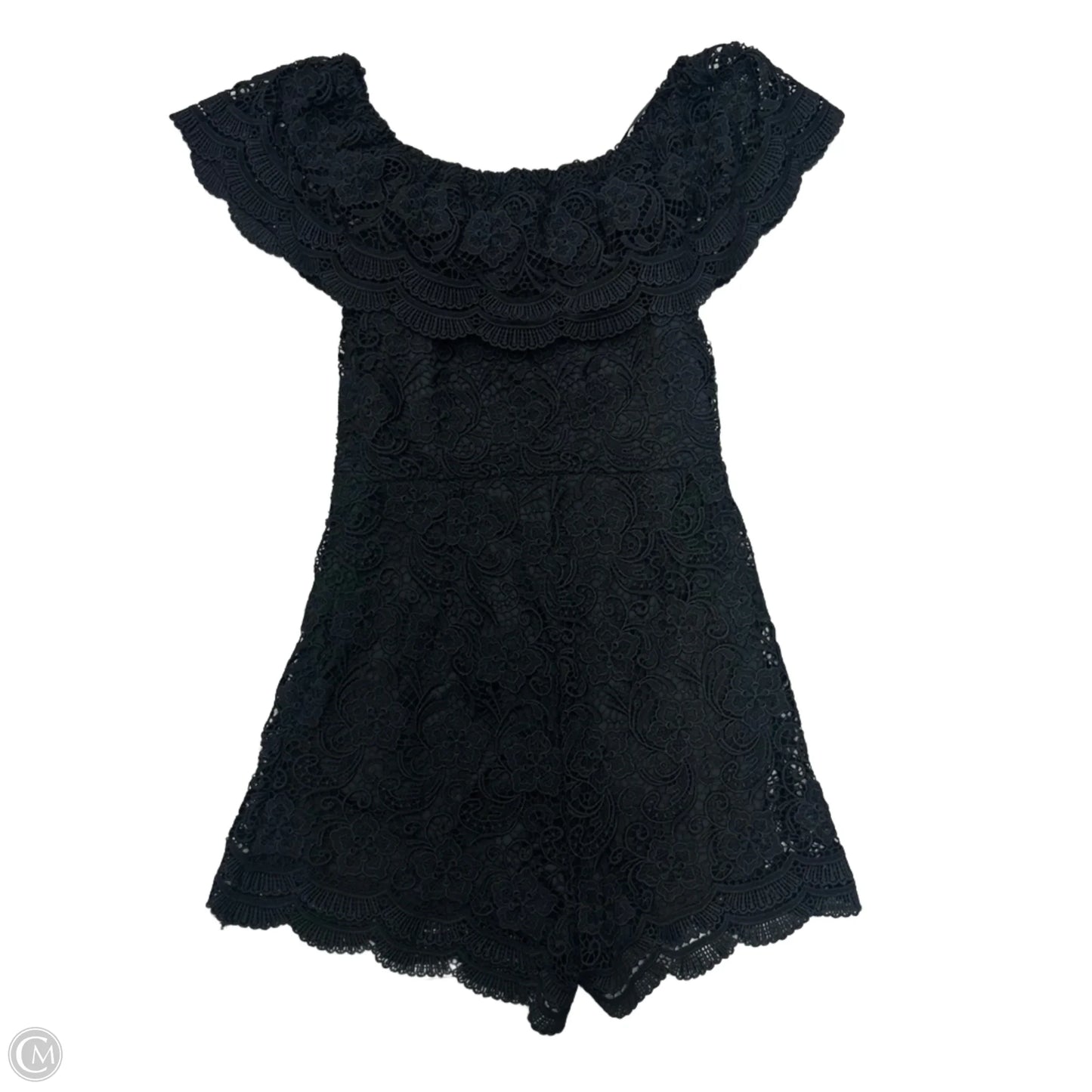 Romper By Astr In Black, Size: S