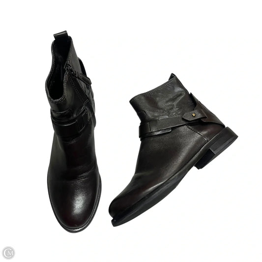 Boots Designer By Tory Burch In Brown, Size: 5.5