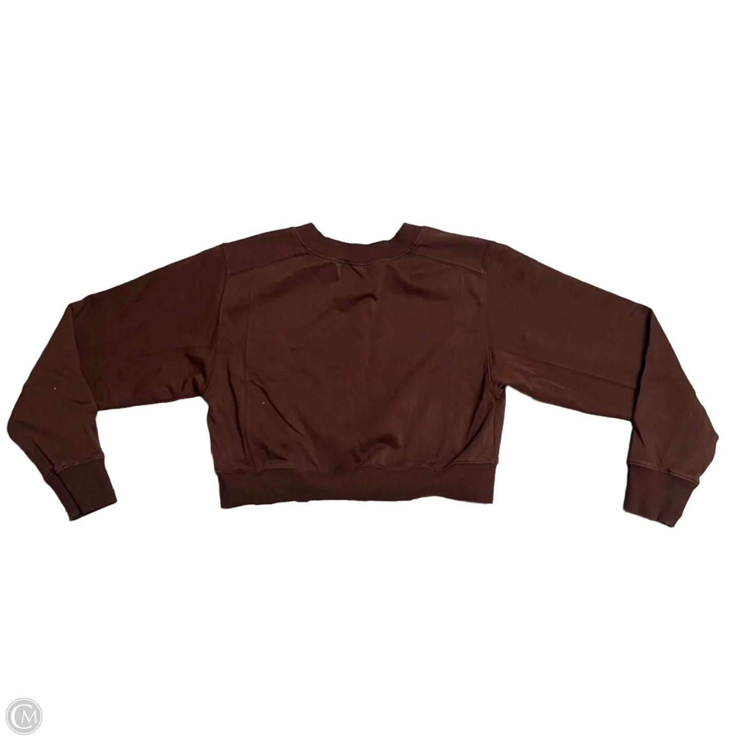 Sweatshirt Crewneck By Le Lis In Brown, Size: M