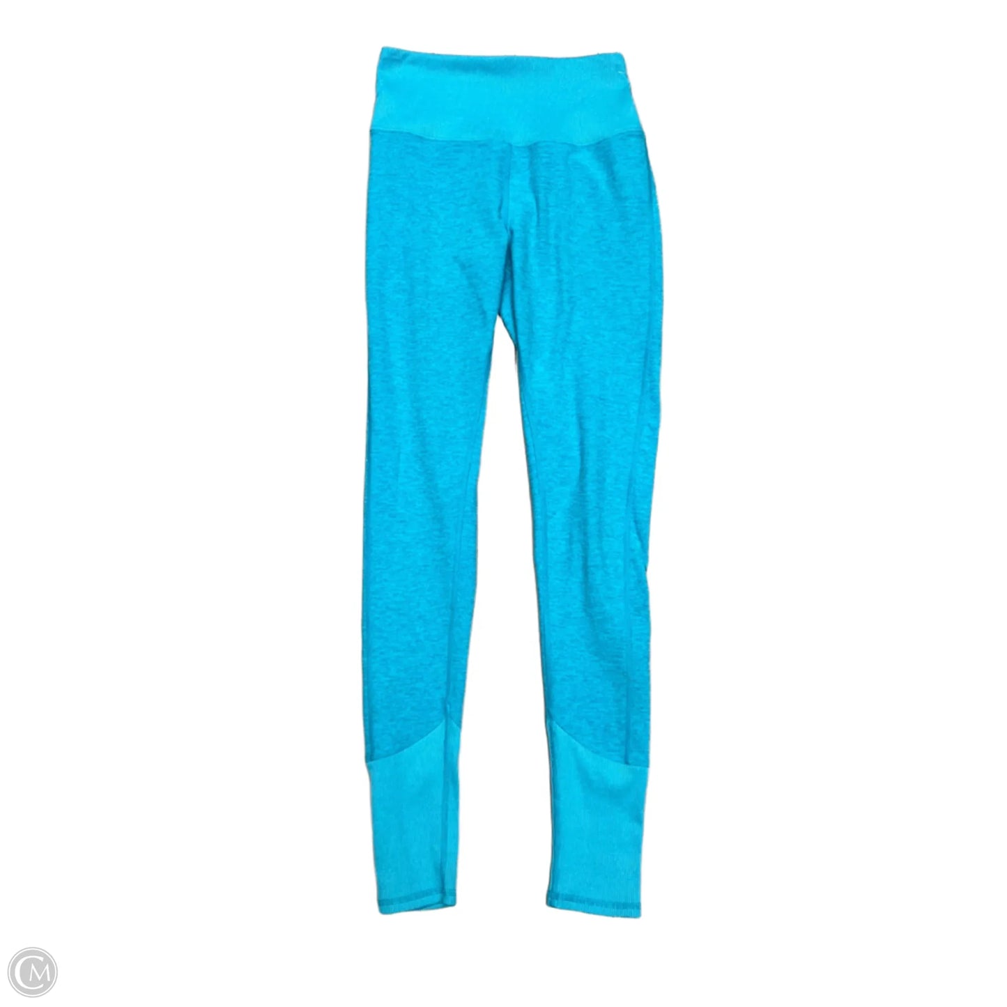 Athletic Leggings By Alo In Blue, Size: S