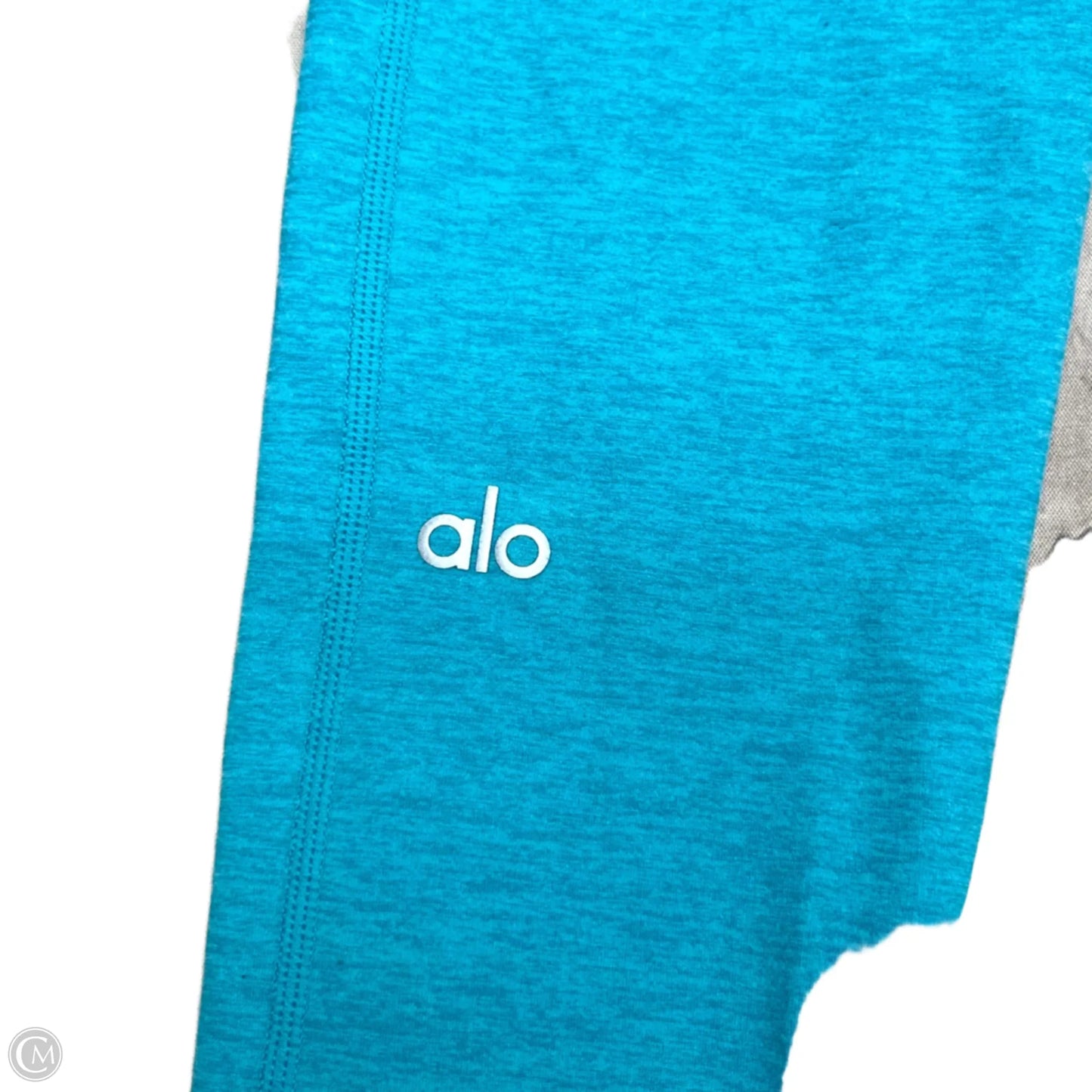 Athletic Leggings By Alo In Blue, Size: S