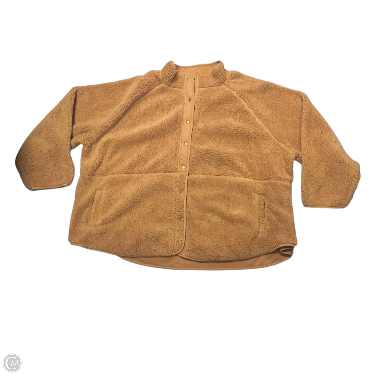 Jacket Faux Fur & Sherpa By Sonoma In Tan, Size: 4x