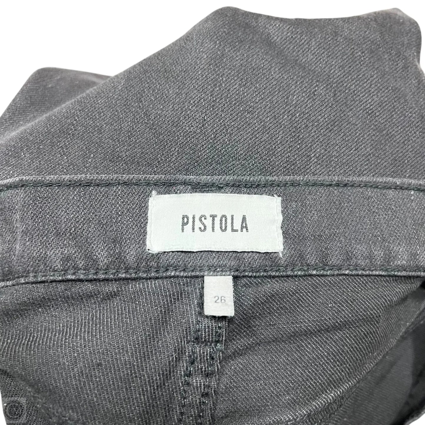 Jeans Flared By Pistola In Black Denim, Size: 2