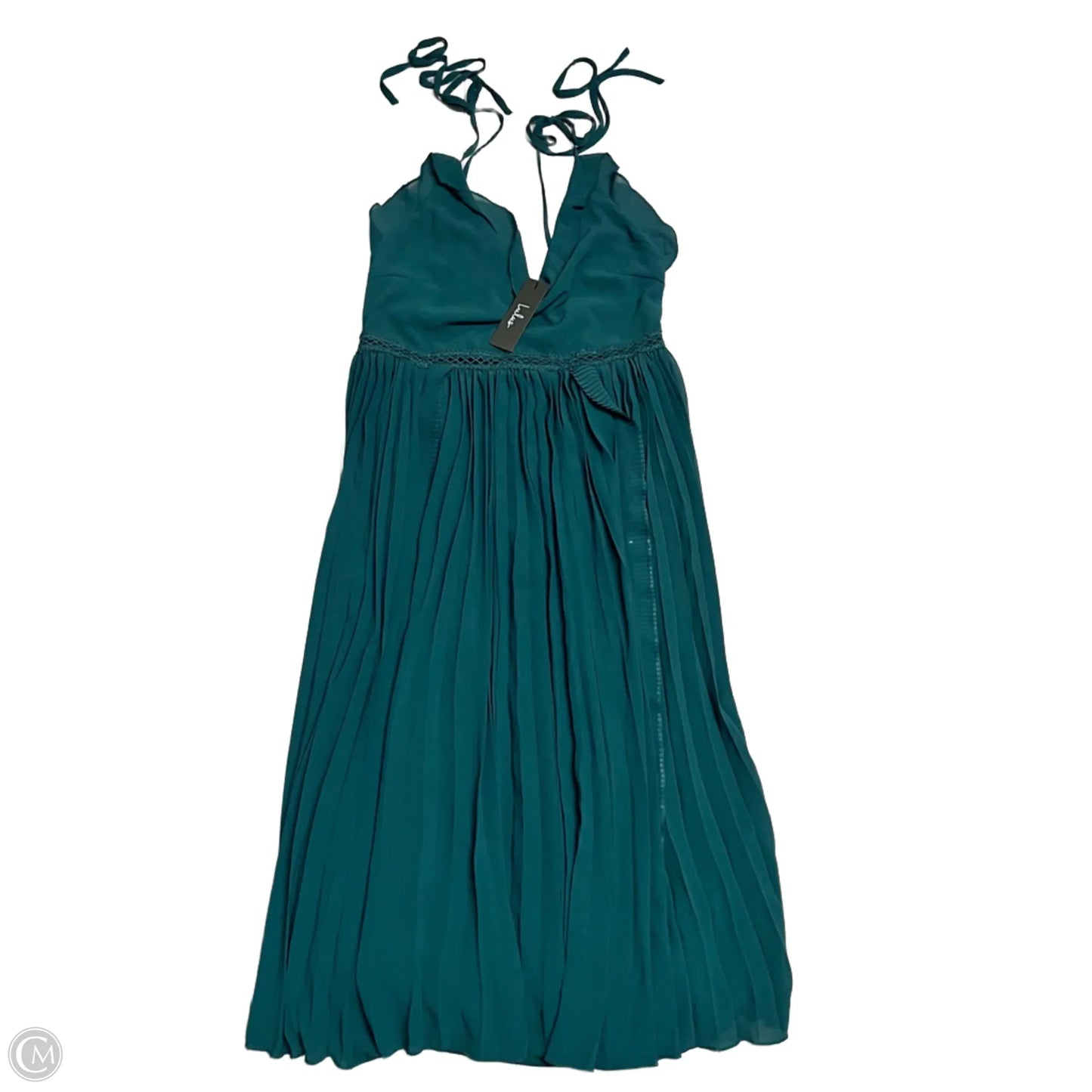 Dress Party Long By Lulus In Green, Size: L