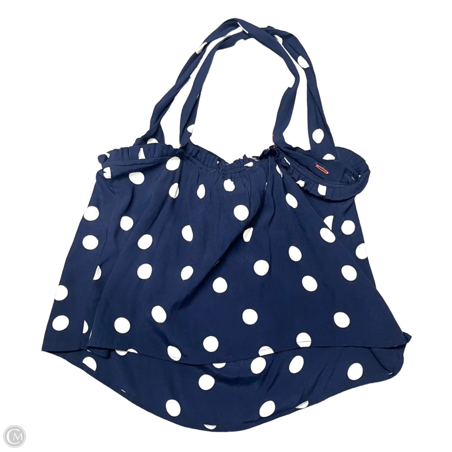 Top Sleeveless By Maeve In Polkadot Pattern, Size: S