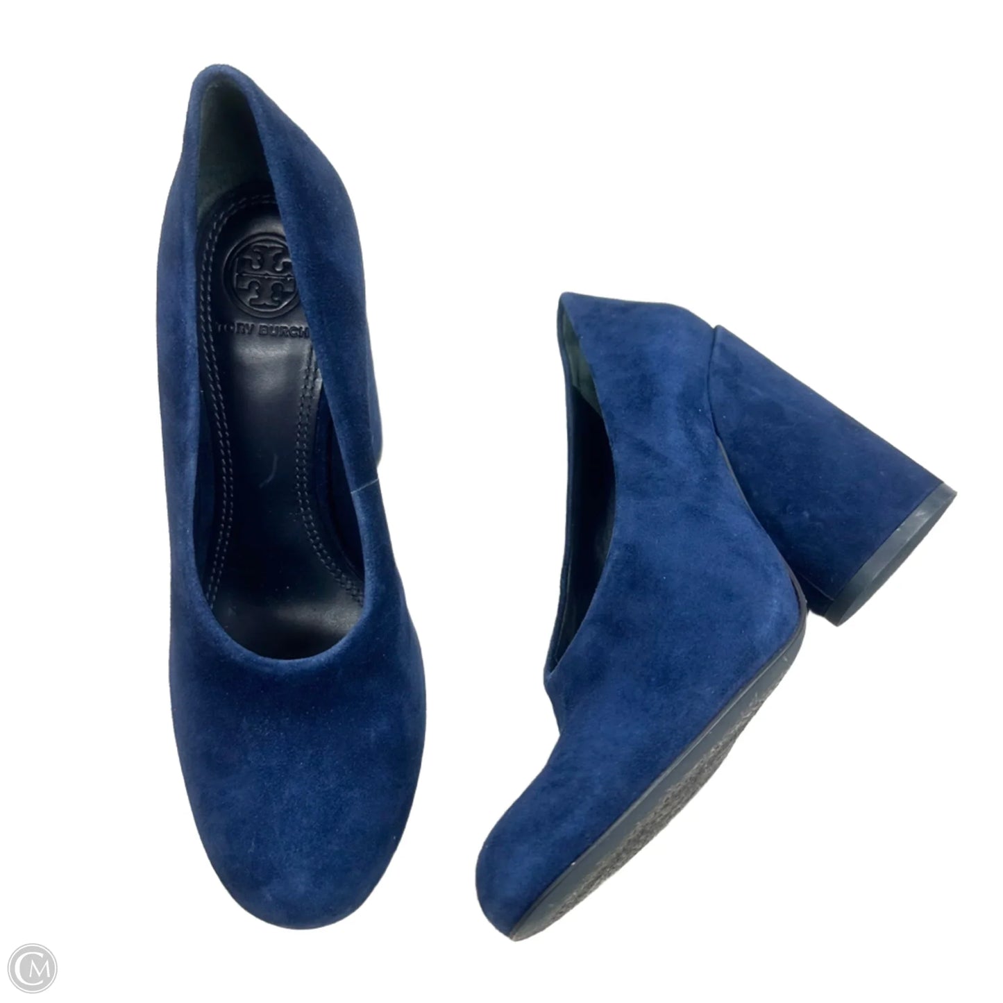 Shoes Designer By Tory Burch In Navy, Size: 6.5