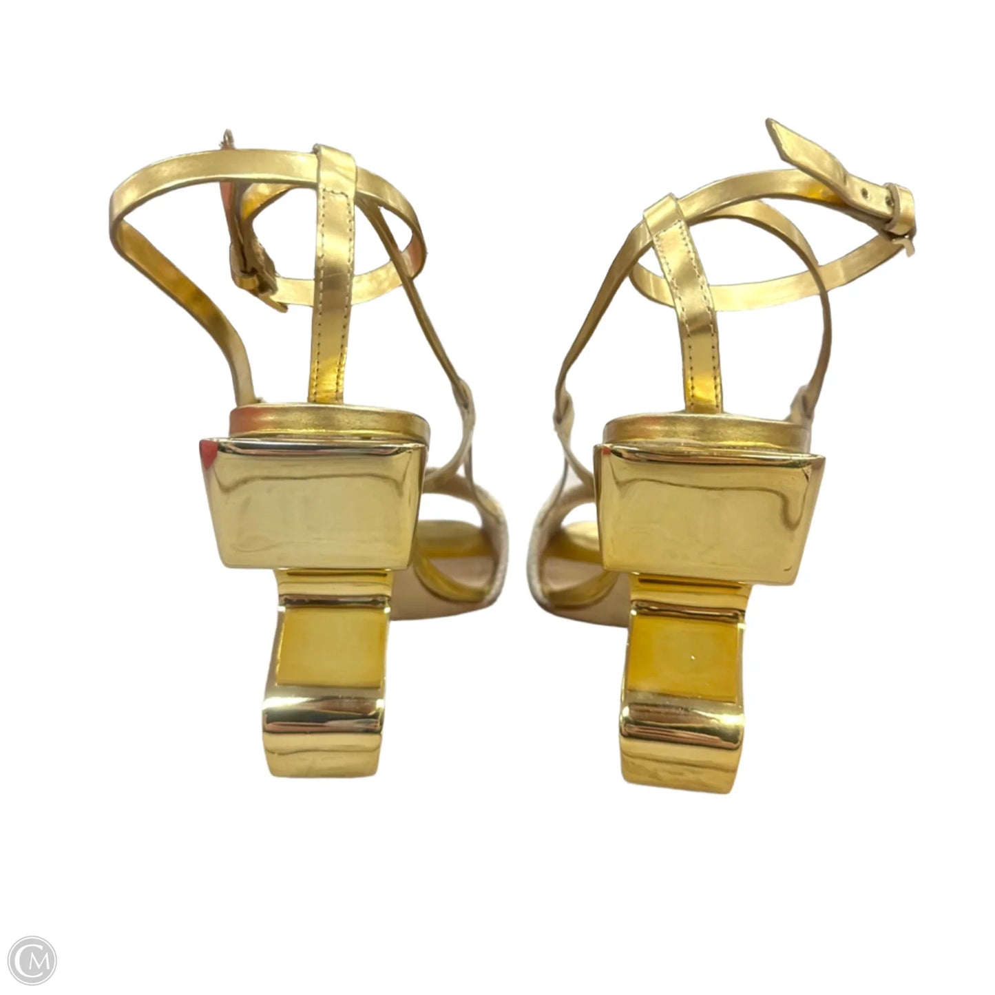 Shoes Designer By Tory Burch In Gold, Size: 6