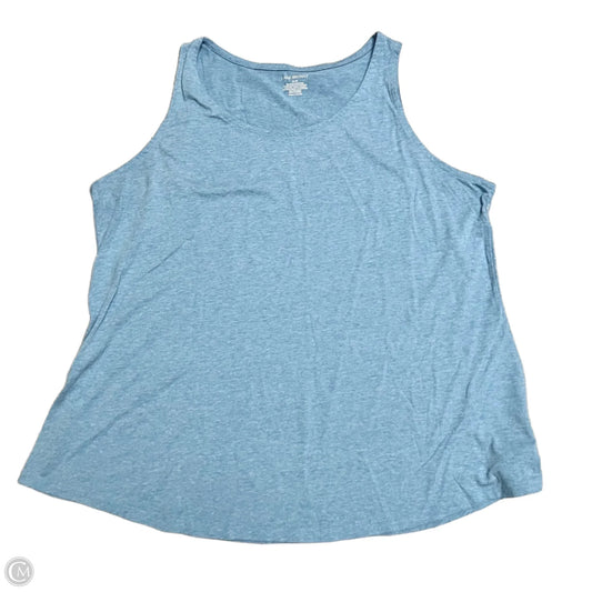 Tank Top By Lane Bryant In Blue, Size: 1x