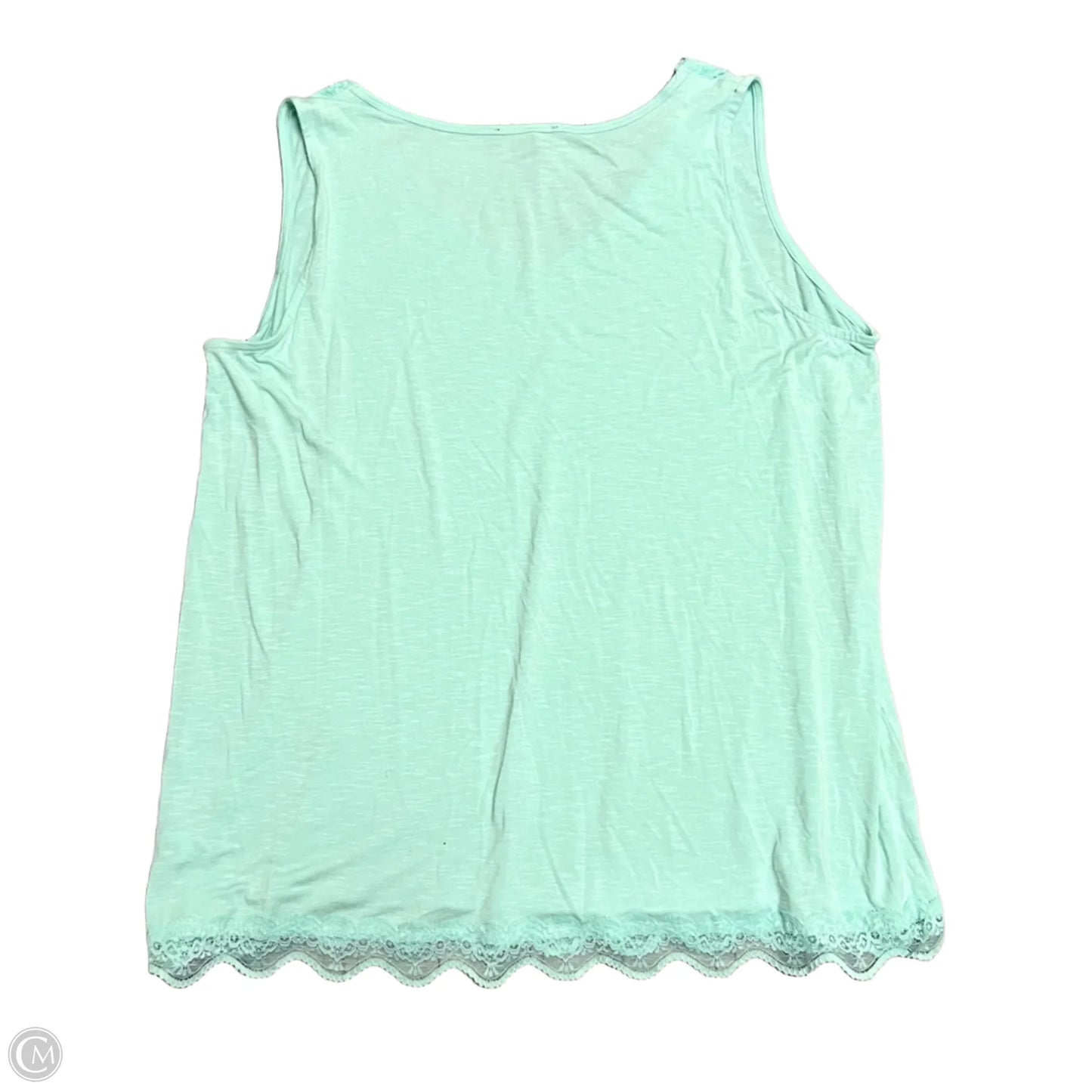 Top Sleeveless By Lane Bryant In Blue, Size: 1x