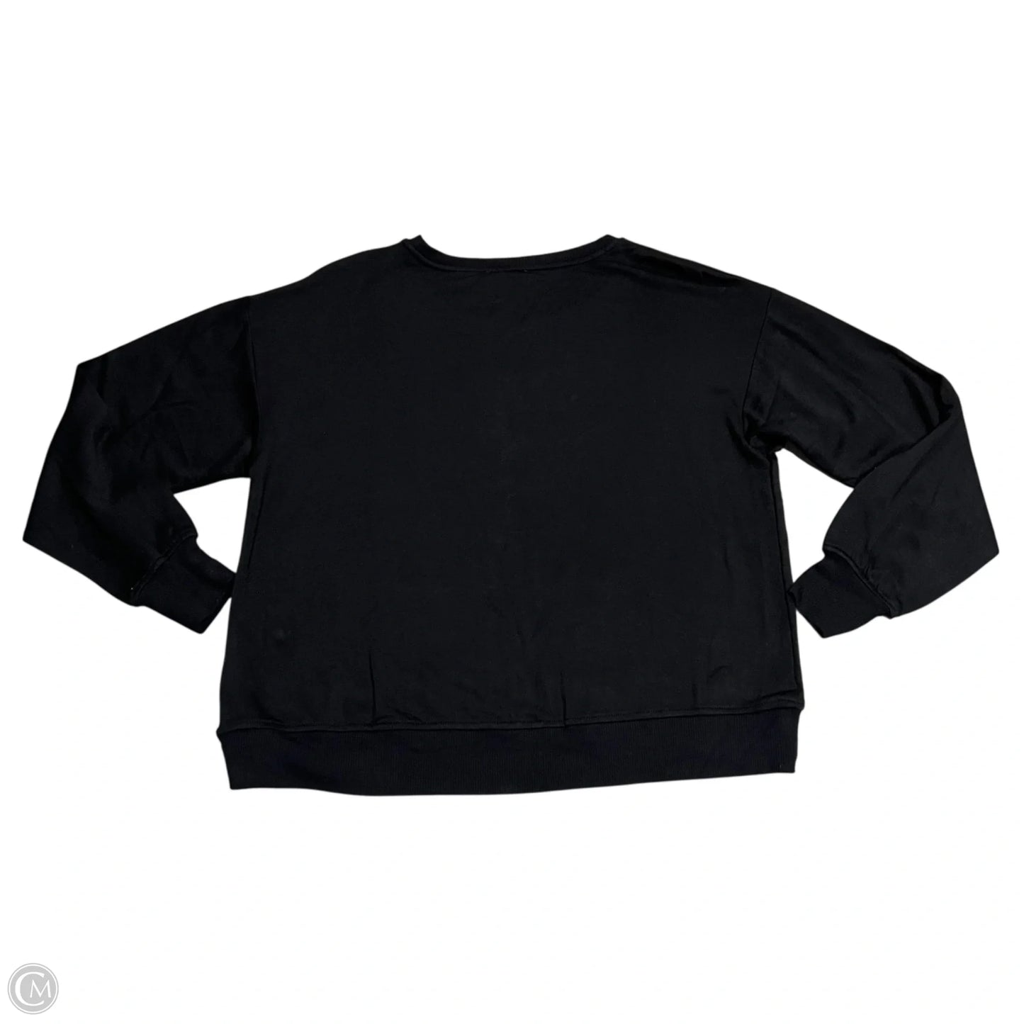 Sweatshirt Crewneck By Cynthia Rowley In Black, Size: S