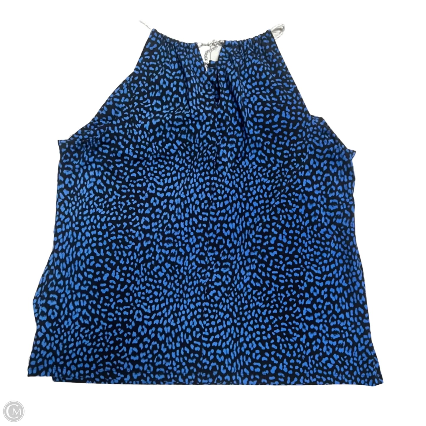 Top Sleeveless By Michael By Michael Kors In Leopard Print, Size: Xl