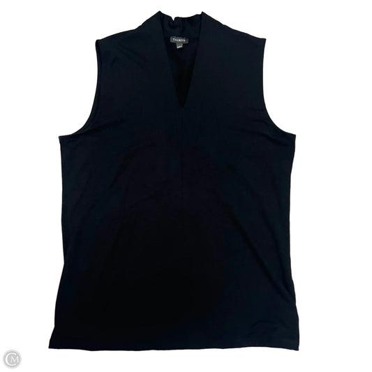 Top Sleeveless By Talbots In Black, Size: L