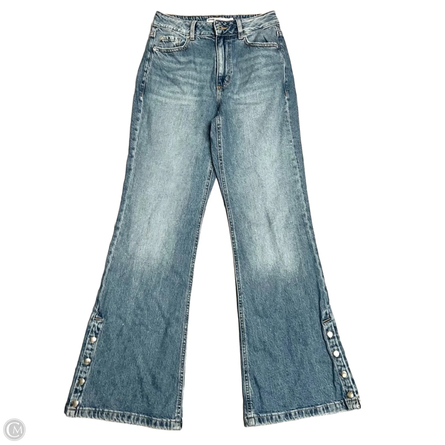 Jeans Flared By Garage In Blue Denim, Size: 2