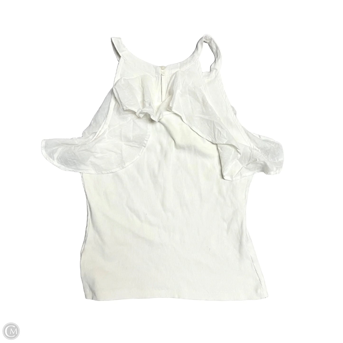 Top Sleeveless By Maeve In Cream, Size: M