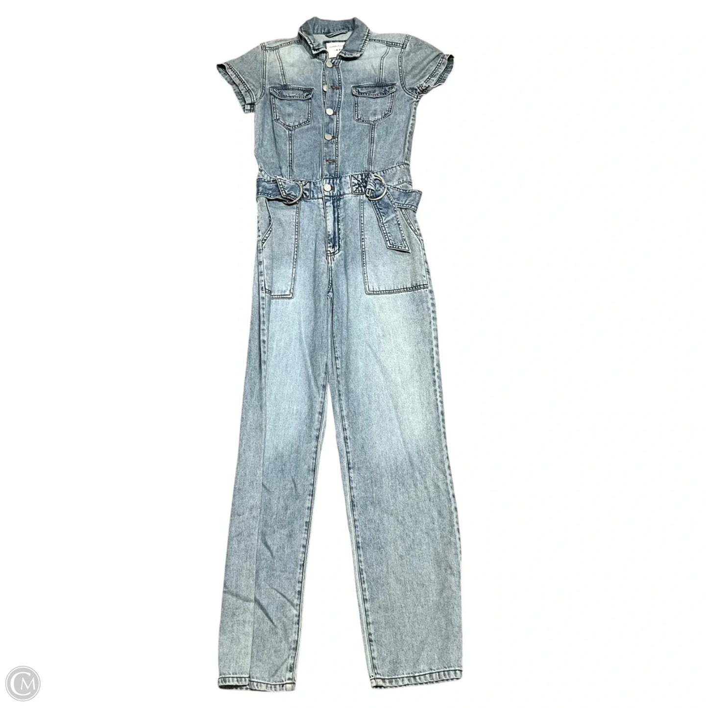 Jumpsuit By Habitual In Blue Denim, Size: Xs