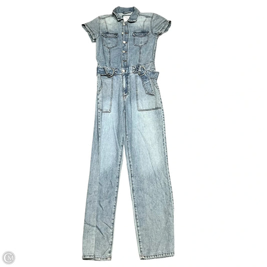 Jumpsuit By Habitual In Blue Denim, Size: Xs