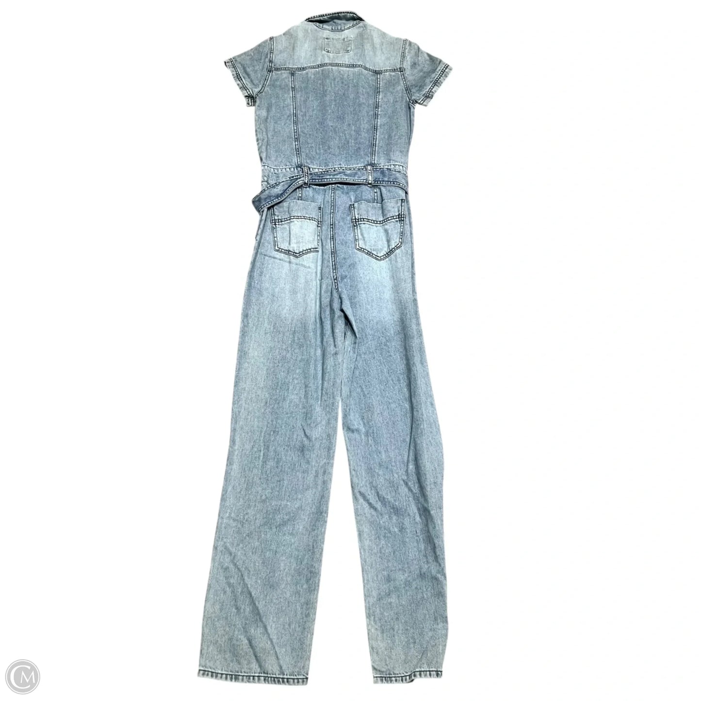 Jumpsuit By Habitual In Blue Denim, Size: Xs